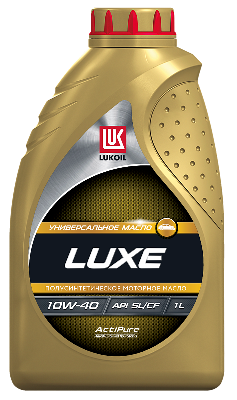 Моторное масло Лукойл Luxe 10W40 полусинтетическое 1л